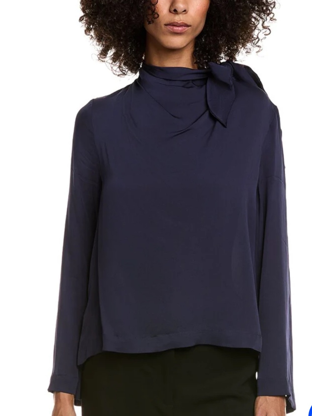 TED BAKER LONDON
Flowy Long Sleeve Georgette Top - Baritone Blue